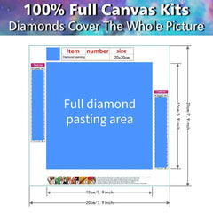 Highland Rose Cow 5D Diamond Painting Kit