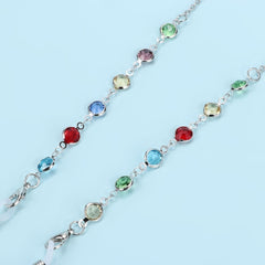 Crystal Glasses Chain Stylish Lanyard Strap Face Covering Accessory