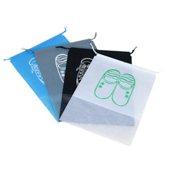 4 Pcs Travel Shoes Storage Pouch Drawstring Dustproof Organizers