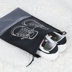 4 Pcs Travel Shoes Storage Pouch Drawstring Dustproof Organizers