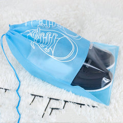 4 Pcs Travel Shoes Storage Pouch Drawstring Dustproof Organizers