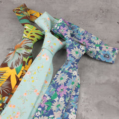 Men's Floral Necktie Business Wedding Tuxedo Great Gift