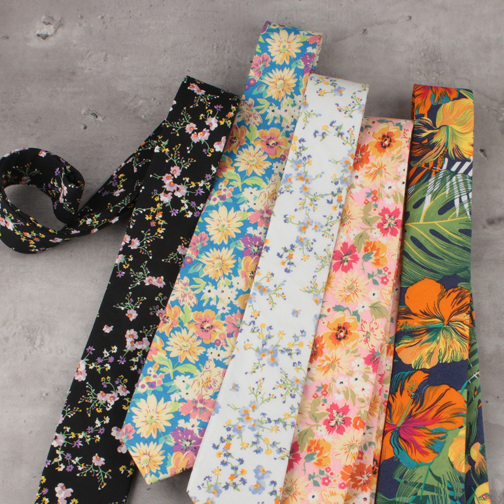 Men's Floral Necktie Business Wedding Tuxedo Great Gift