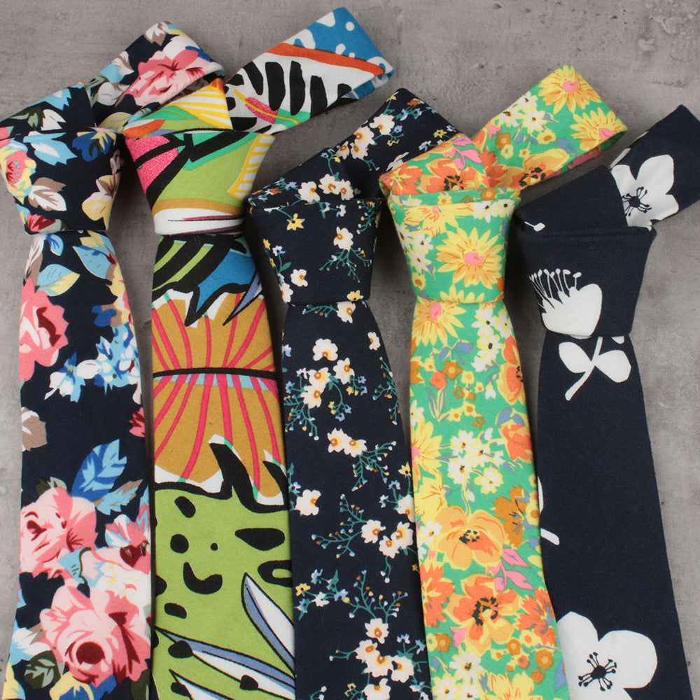 Men's Floral Necktie Business Wedding Tuxedo Great Gift