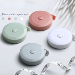 3pcs Set of 150 cm Soft Tape Measure Automatic Telescopic Mini Ruler