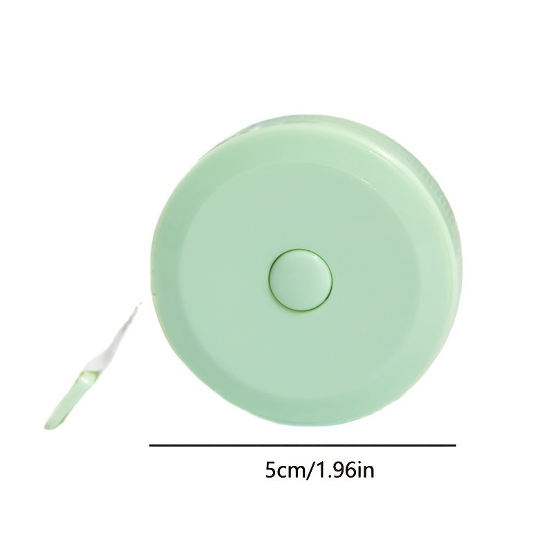 3pcs Set of 150 cm Soft Tape Measure Automatic Telescopic Mini Ruler