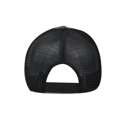Men's Letter Print Baseball Cap Mesh Hip Hop Trucker Sun Hat