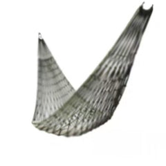 Nylon Rope Braided Hoop Mesh Hammock Indoor Outdoor Swinging Swing Hammoc