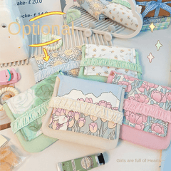 Mini Flap Sanitary Napkin Bag Portable Washable Organizer Storage