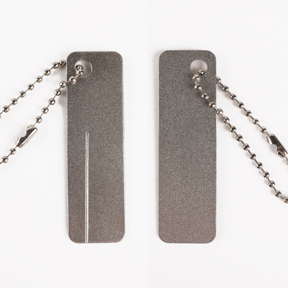Portable Fishing Hook Sharpener with Keychain