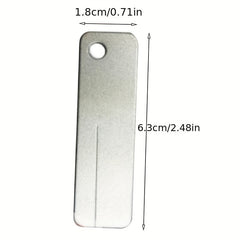 Portable Fishing Hook Sharpener with Keychain