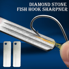 Portable Fishing Hook Sharpener with Keychain