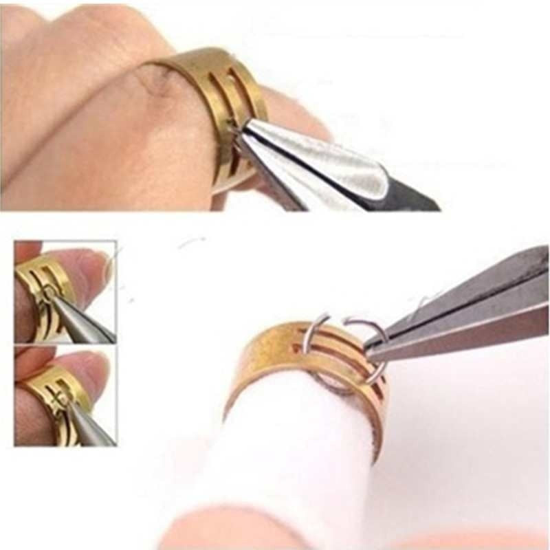 3pcs Copper Jump Ring Findings Tool for Jewelry Making