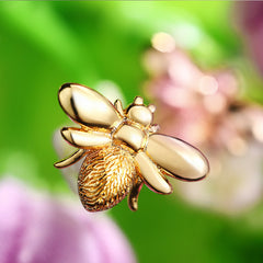 Bee Shaped Stud Earrings For Girls