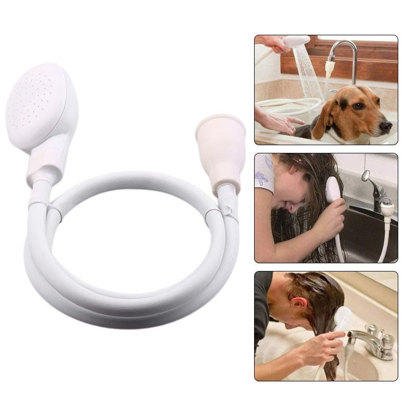 Pet Shower Spray Hose Attachment for Easy Washing