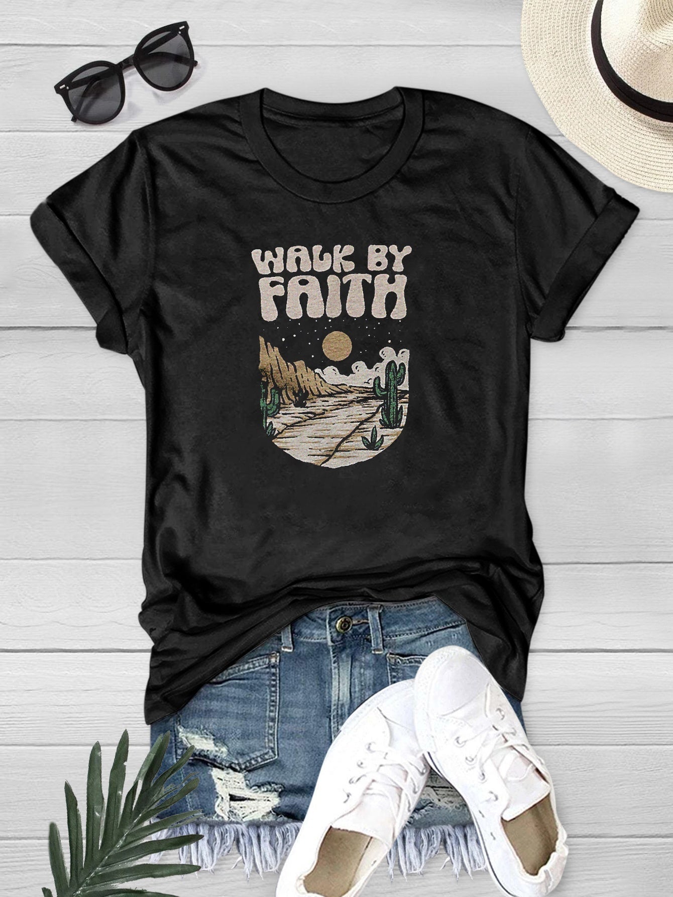 Summer Graphic Tee For Women Casual Sports T shirts Women's Tops