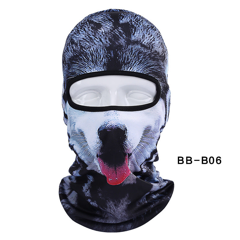3D Animal Balaclava Mask for Music Festivals, Raves, Ski, Halloween