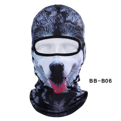 3D Animal Balaclava Mask for Music Festivals, Raves, Ski, Halloween