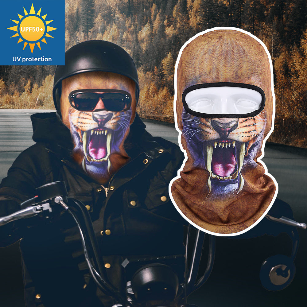 3D Animal Balaclava Mask for Music Festivals, Raves, Ski, Halloween