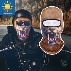 3D Animal Balaclava Mask for Music Festivals, Raves, Ski, Halloween