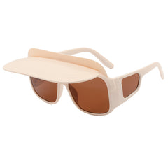 Flip Up Sunglasses for Women Men UV400 Sun Shades