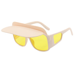Flip Up Sunglasses for Women Men UV400 Sun Shades