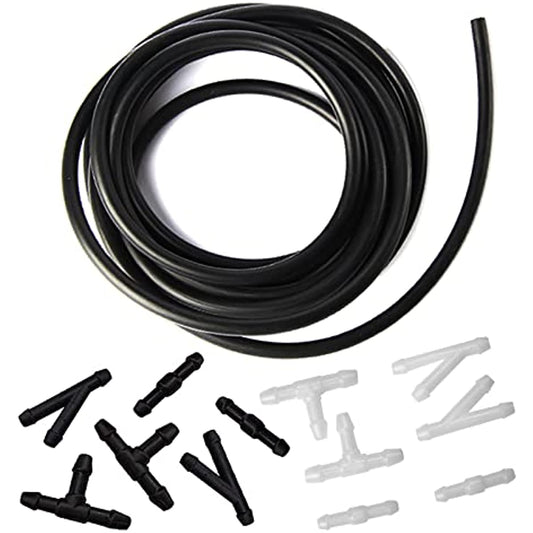 4m Windshield Washer Hose Kit With 12 Connectors