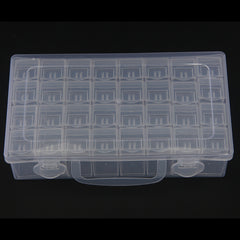 32-Slot DIY Diamond Painting Storage Box Beads Charms Jewelry Organizer