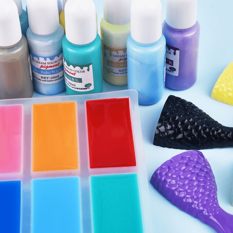 DIY Crystal Epoxy Pigment Colorant for Resin - High Concentration Cream Solid