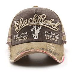 Vintage Washed Denim Baseball Cap Trucker Hat