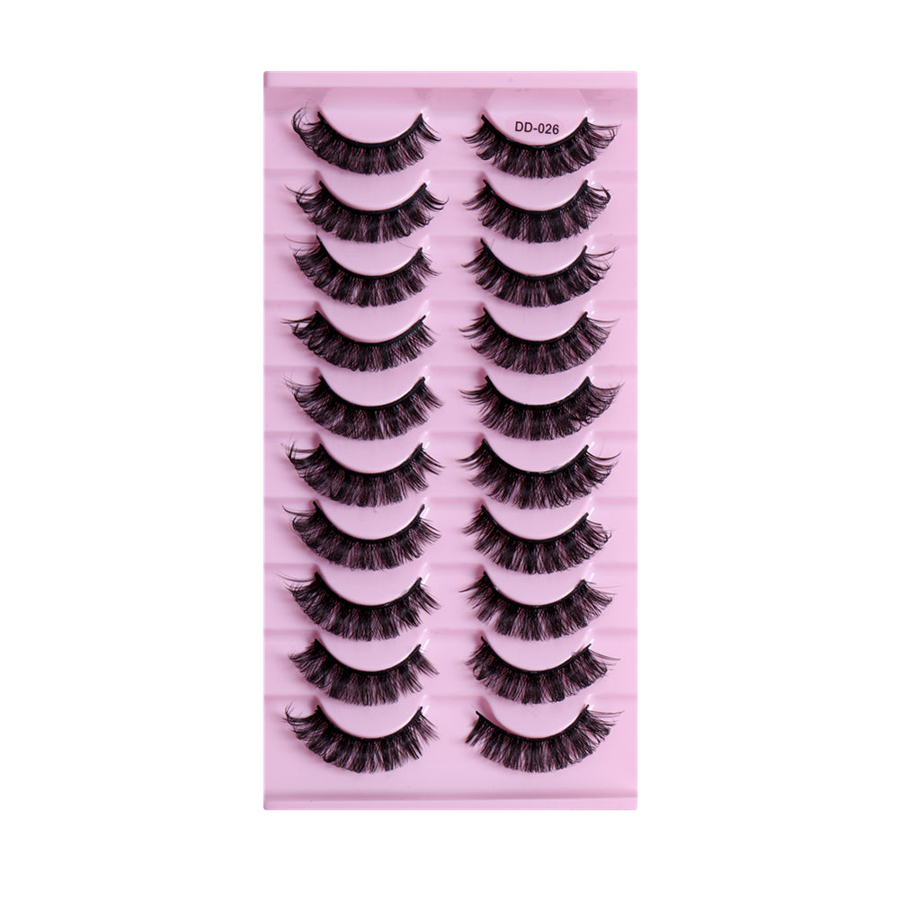 Natural Volume Lash Extensions Soft Fluffy Perfect for Daily & Party Makeup