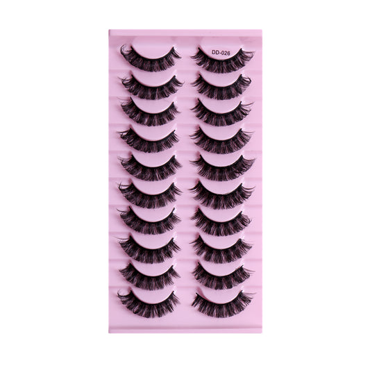 Natural Volume Lash Extensions Soft Fluffy Perfect for Daily & Party Makeup