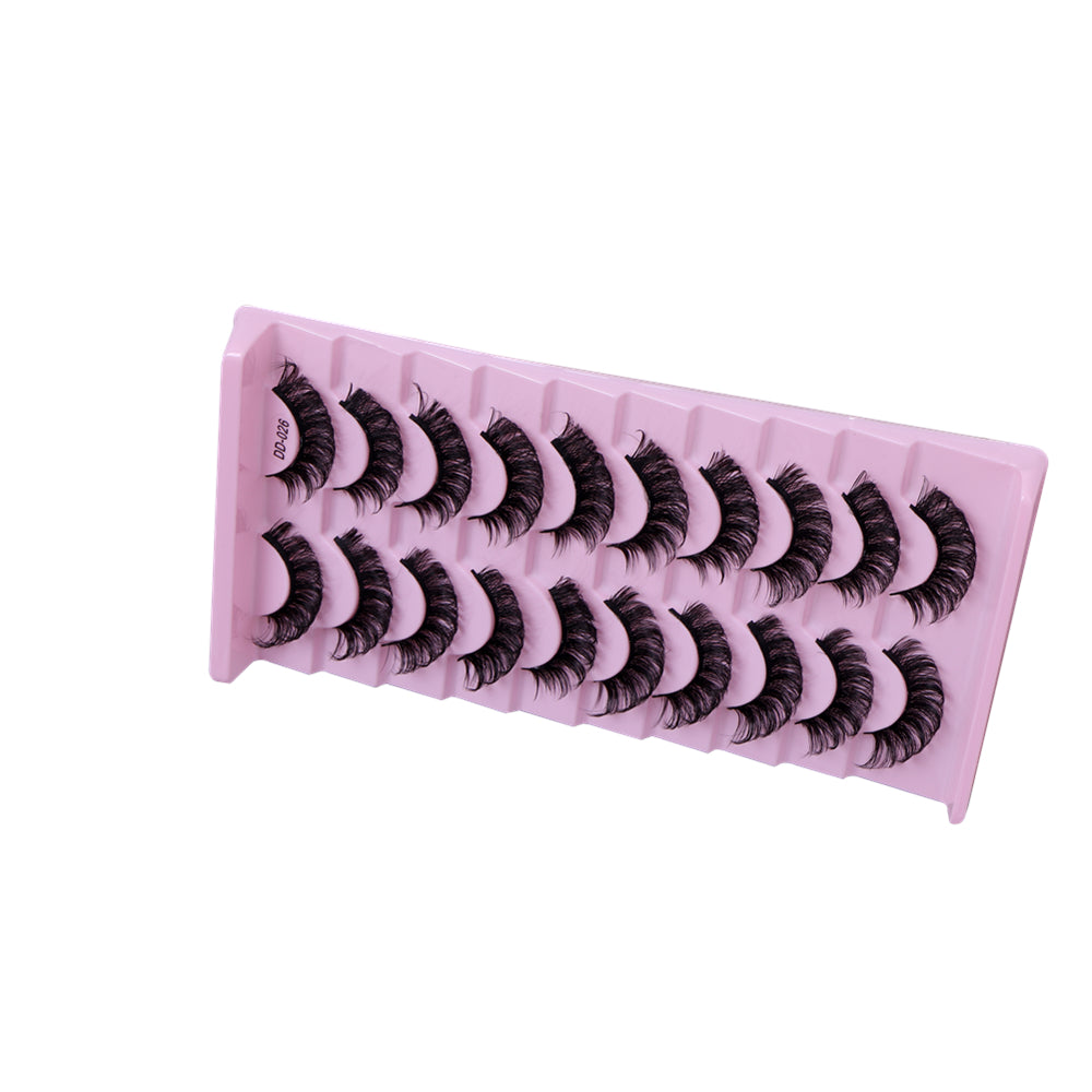 Natural Volume Lash Extensions Soft Fluffy Perfect for Daily & Party Makeup