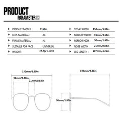 Y2K Cyberpunk Sunglasses UV400 Men Women