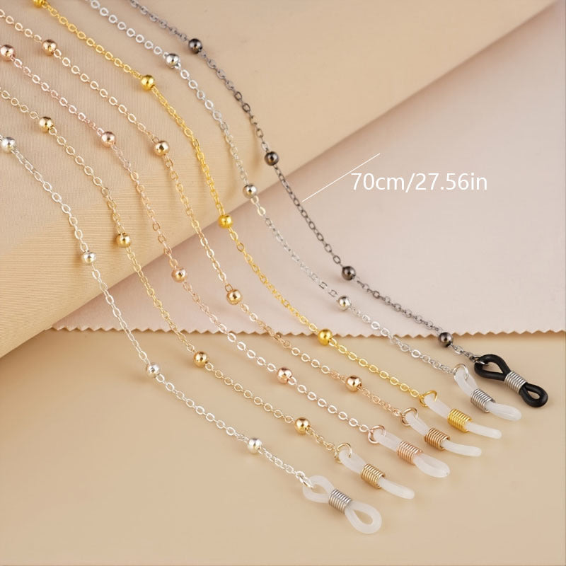 Beaded Glasses Chain Holder Strap for Men Women Eyewear Accessories