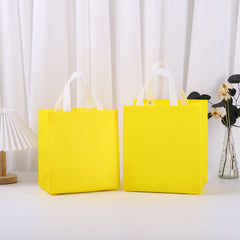 Waterproof Film Coated Takeaway Packaging Non woven Bag
