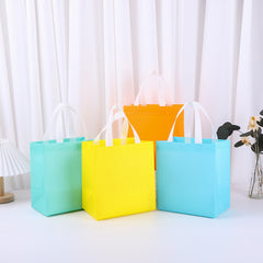 Waterproof Film Coated Takeaway Packaging Non woven Bag