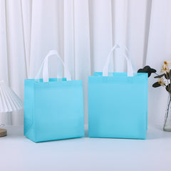 Waterproof Film Coated Takeaway Packaging Non woven Bag