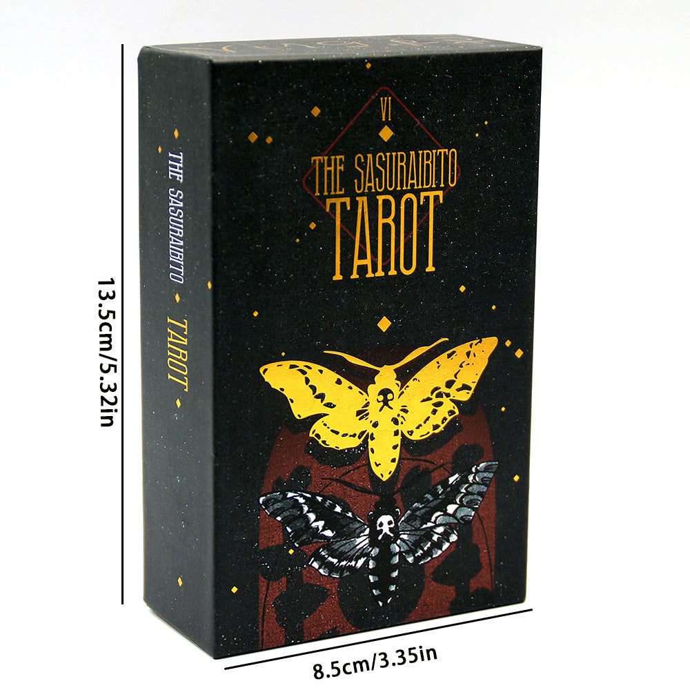 Sasuraibito Tarot Gilded Edge Bronzing Hard Carton Packaging