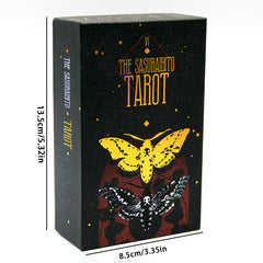 Sasuraibito Tarot Gilded Edge Bronzing Hard Carton Packaging
