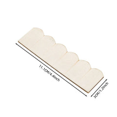 12 Pack Dollhouse Small House Roof Wooden Tiles