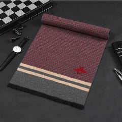 Men's Cashmere Scarf Winter Warm Soft Shawl Wrap