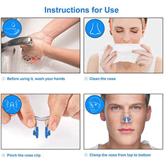 Waterproof Swimming Nose Clip Kids Adults Comfortable Secure Fit Water Sports