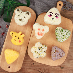 1pc Cartoon Onigiri Molds Rice Ball Molds Japanese Sushi Makers