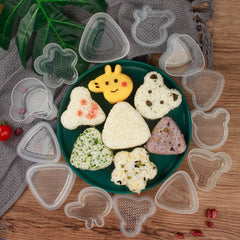 1pc Cartoon Onigiri Molds Rice Ball Molds Japanese Sushi Makers