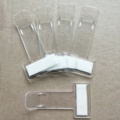 5pcs Car Parking Ticket Clip Auto Fastener Card Bill Holder Mount