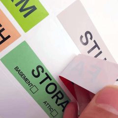80pcs Home Moving Labels 16 Coding Stickers Fragile Blank Label