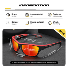 Men's Polarized UV Protection Sports Sunglasses for Cycling