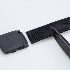 Men's Casual Fabric Tactical Belt with Automatic Buckle