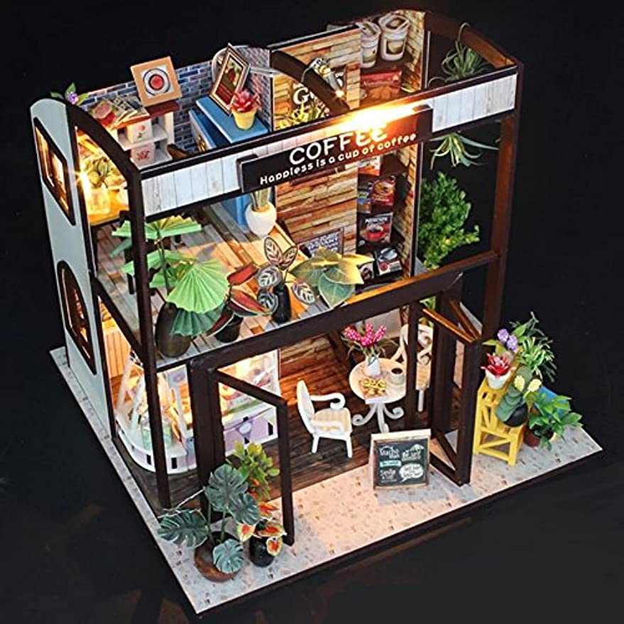 DIY Dollhouse Kit with Furniture for Romantic Gift